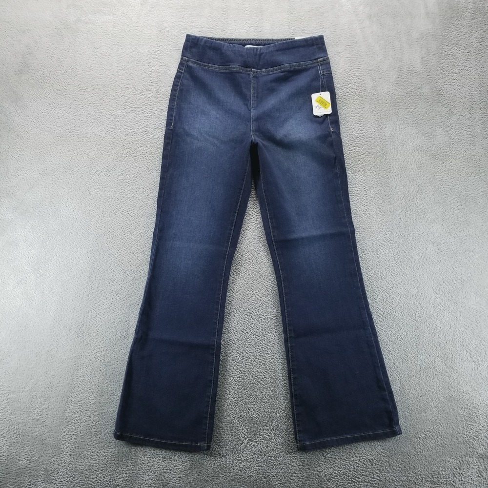 We The Free Jeans Womens XS Blue Crop Bootcut Mid Rise In My Feelings Pullon - Picture 1 of 10